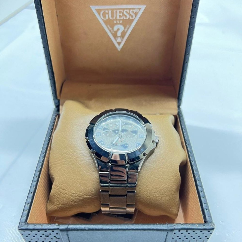 GUESS Waterpro 100M Men's Watch Chronograph Stainless Steel